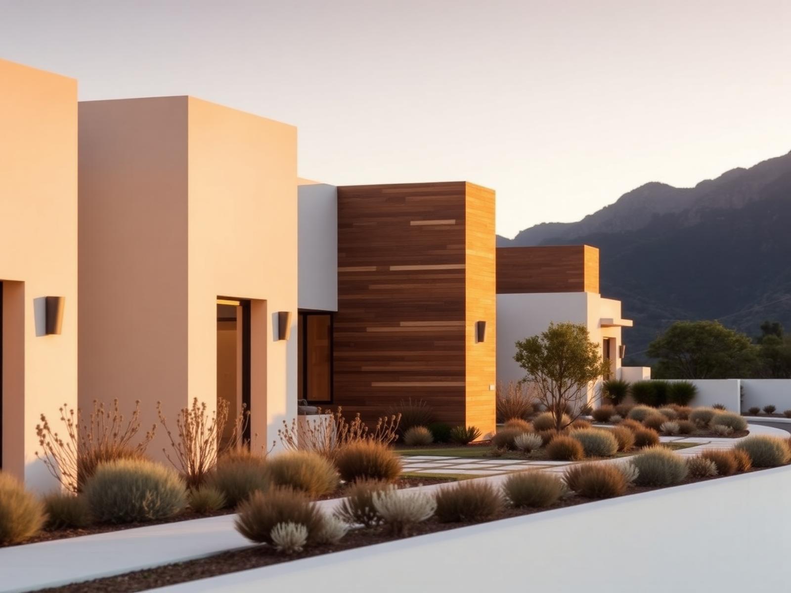 Modern South African residential development
